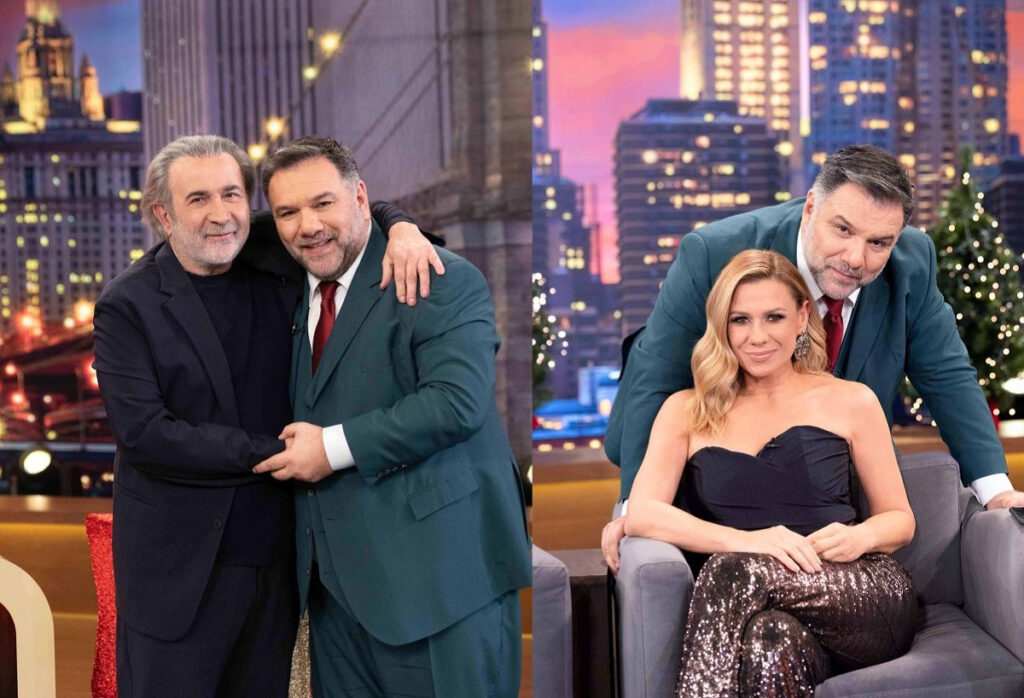 The 2Night Show: Ο Λάκης Λαζόπουλος και η Κατερίνα Καραβάτου οι νέοι καλεσμένοι στον ΑΝΤ1