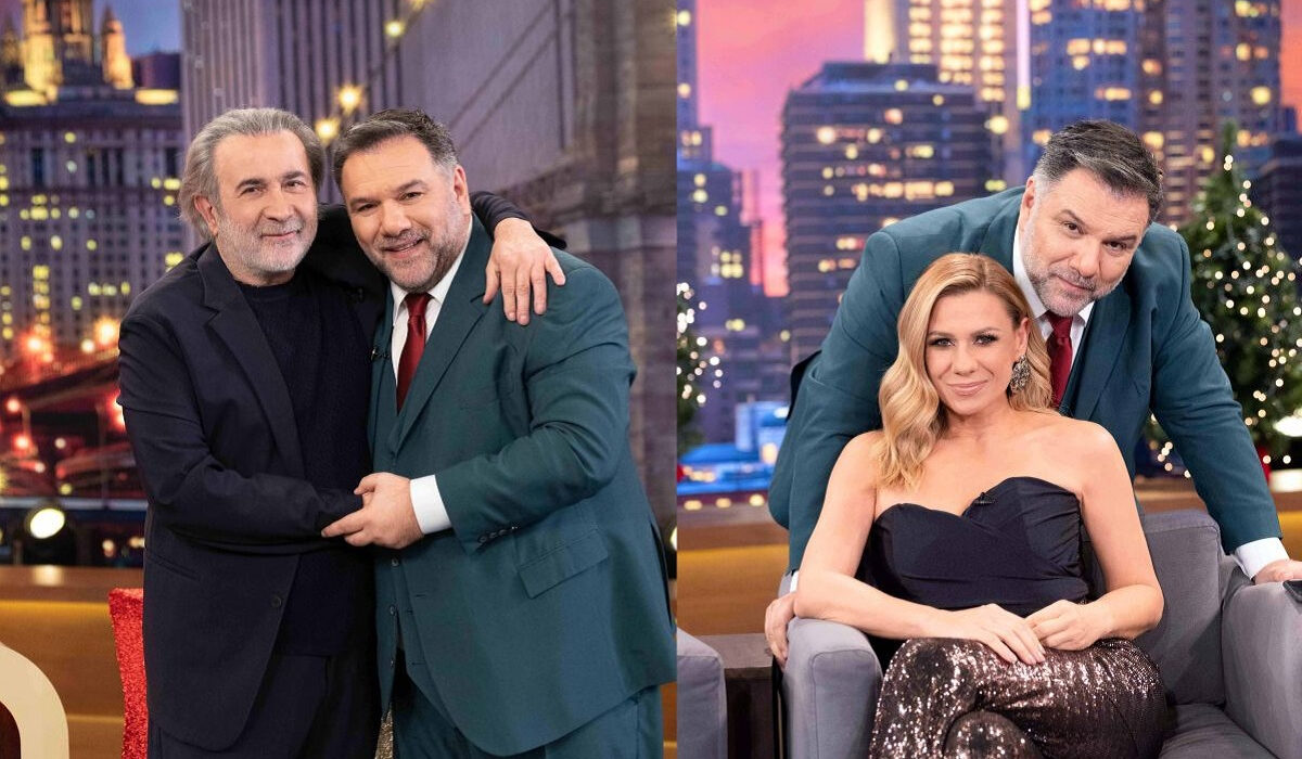 The 2Night Show: Ο Λάκης Λαζόπουλος και η Κατερίνα Καραβάτου οι νέοι καλεσμένοι στον ΑΝΤ1