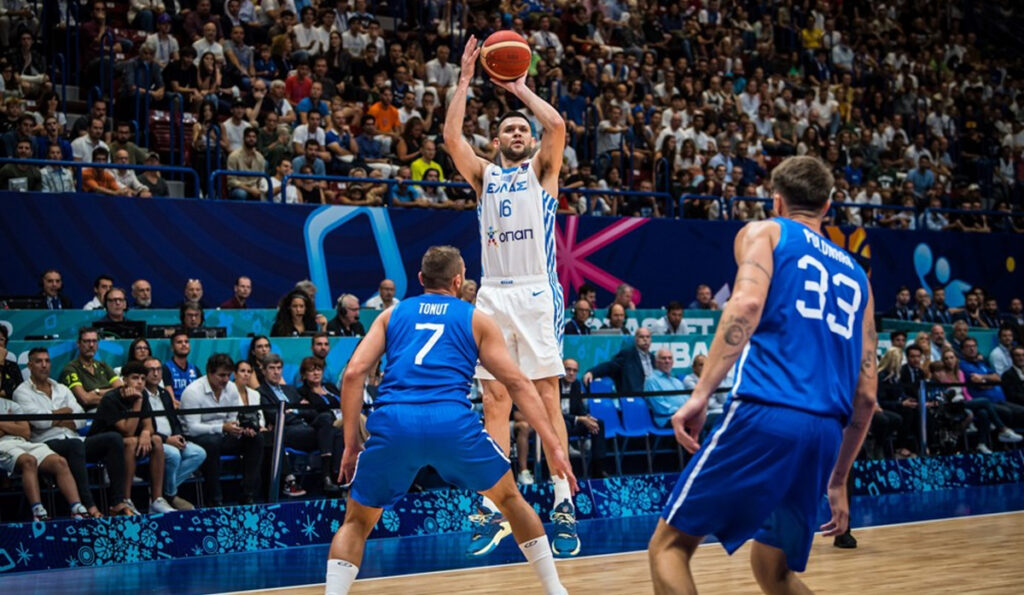 Live streaming ο αγώνας Ελλάδα – Ουκρανία για το Eurobasket 2022