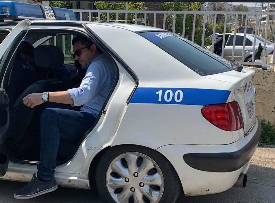 Στο αστυνομικό τμήμα ο Δήμαρχος Αγίων Αναργύρων Καματερού Σταύρος Τσίρμπας