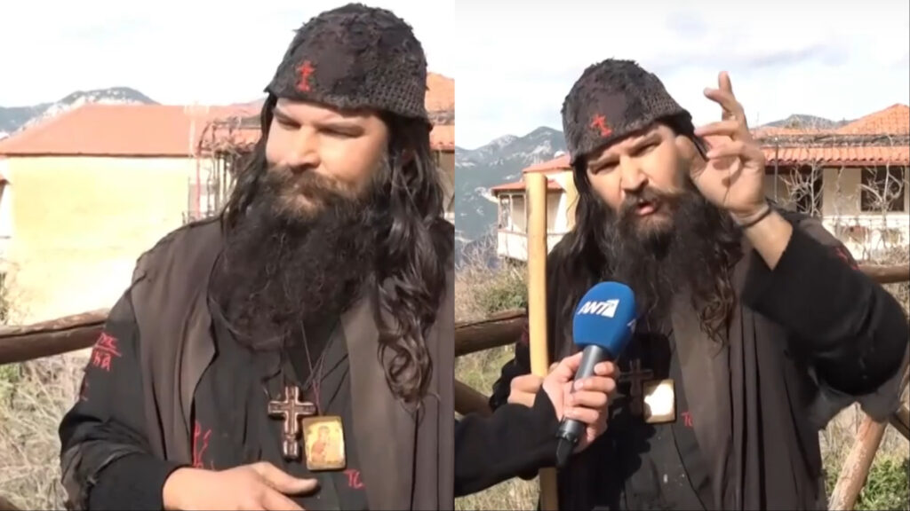 Ο Πατήρ Κλεομένης απαντά στον «Παλαιοχριστιανό»: «Δεν σε ξέρω, ούτε τη γυναίκα σου, ούτε την κόρη σου» (βίντεο)