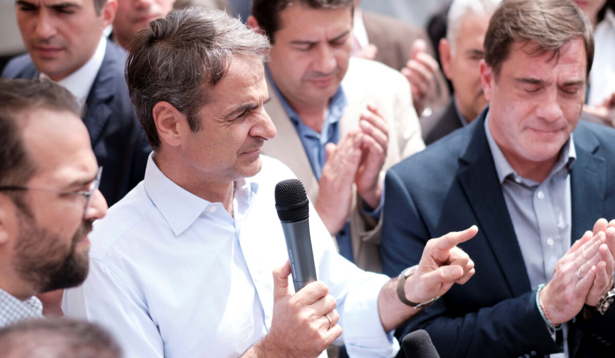 Μητσοτάκης:Η 26η Μαΐου θα είναι ψήφος απόρριψης της κυβέρνησης και ψήφος εμπιστοσύνης στη ΝΔ