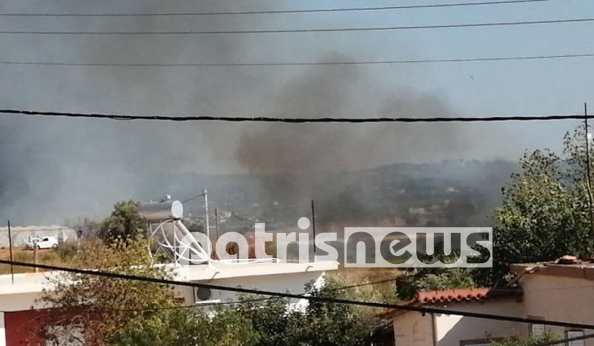 Υπό έλεγχο η φωτιά στην Ηλεία