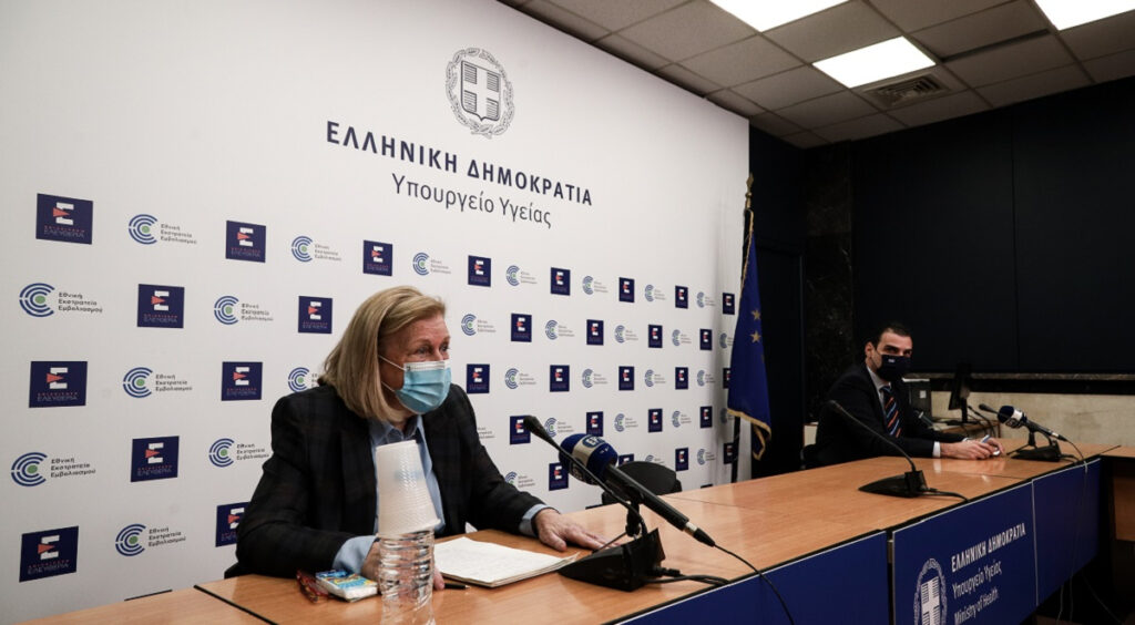 Η ενημέρωση για τους εμβολιασμούς στην Ελλάδα (LIVE ΕΙΚΟΝΑ)