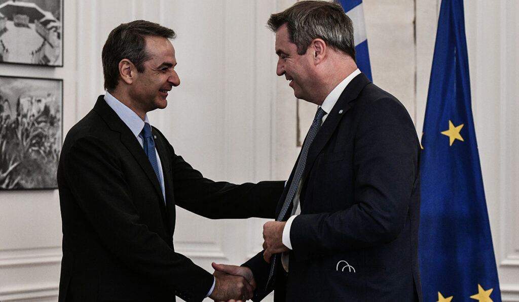 Ο Μητσοτάκης ενημέρωσε και τον πρωθυπουργό της Βαυαρίας για την τουρκική προκλητικότητα