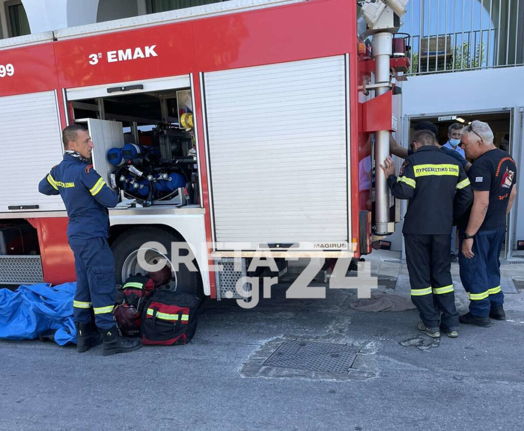 Επέμβαση της ΕΜΑΚ σε ξενοδοχείο στην Κρήτη: Αντί για χλώριο έριξαν υδροχλωρικό οξύ στην πισίνα (φωτογραφίες)