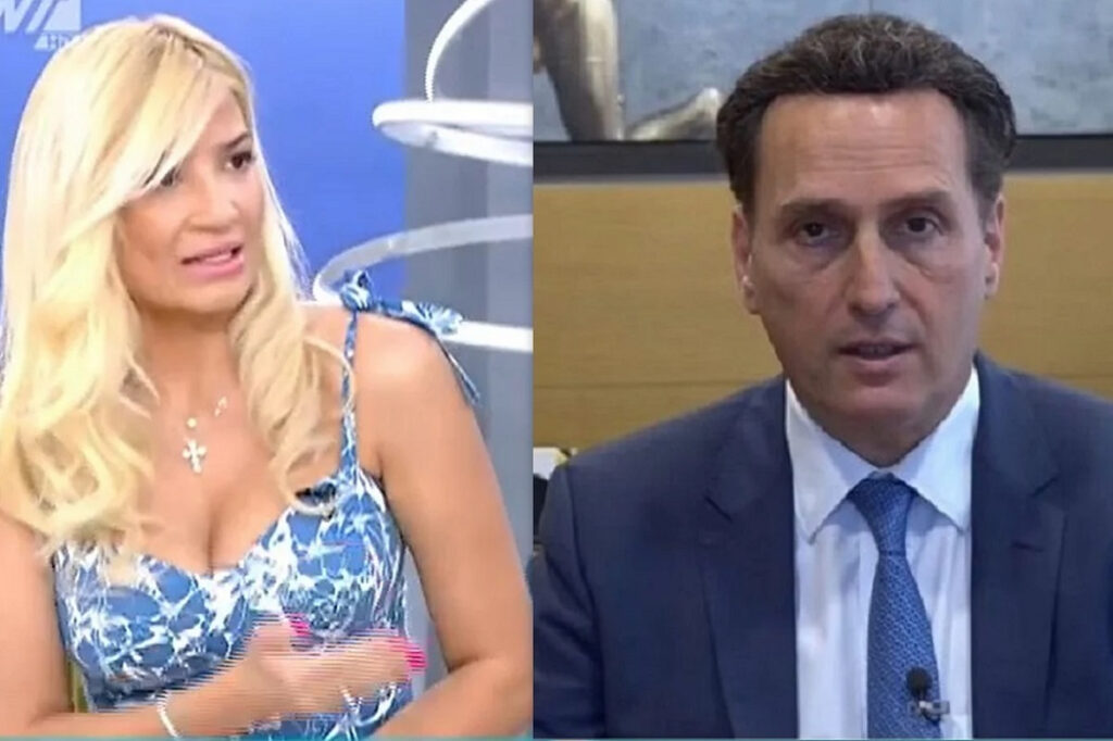 Φαίη Σκορδά στον Μιχάλη Δημητρακόπουλο: Με ρωτάτε κάτι που ξέρουν και τα παιδιά μου;