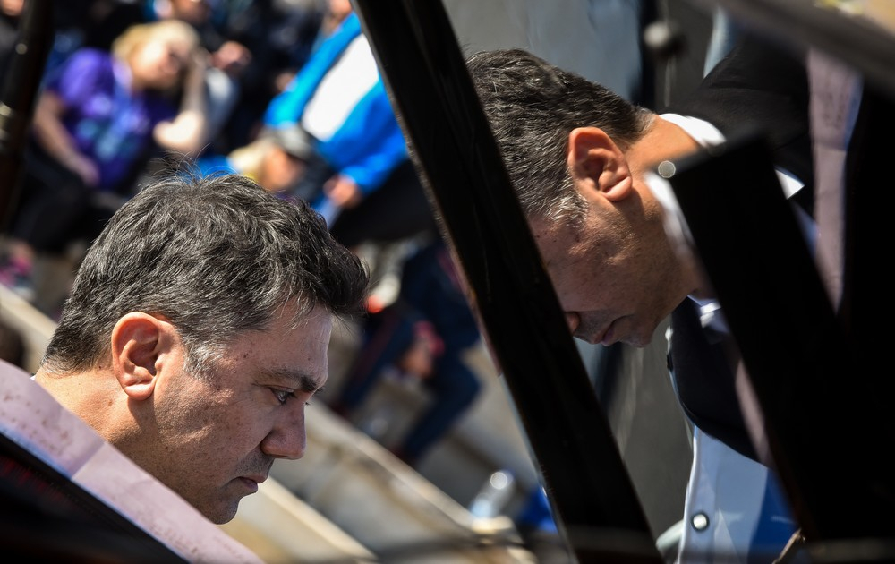Ο Γιώργος Θεοφάνους στο «Ενώπιος Ενωπίω» με τον Νίκο Χατζηνικολάου
