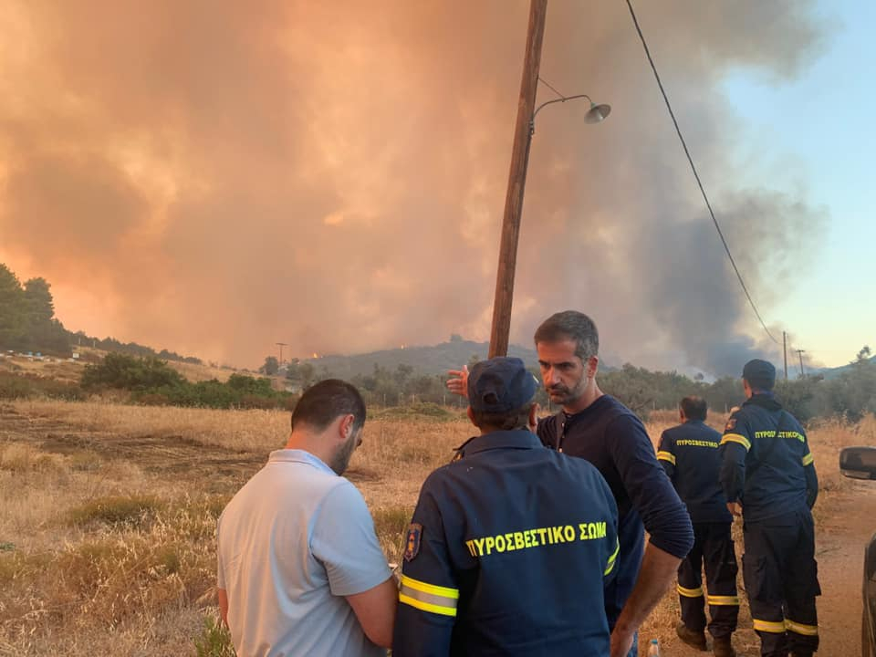 Μπακογιάννης για Εύβοια: Πάμε για νύχτα μάχης ολόκληρου του μηχανισμού