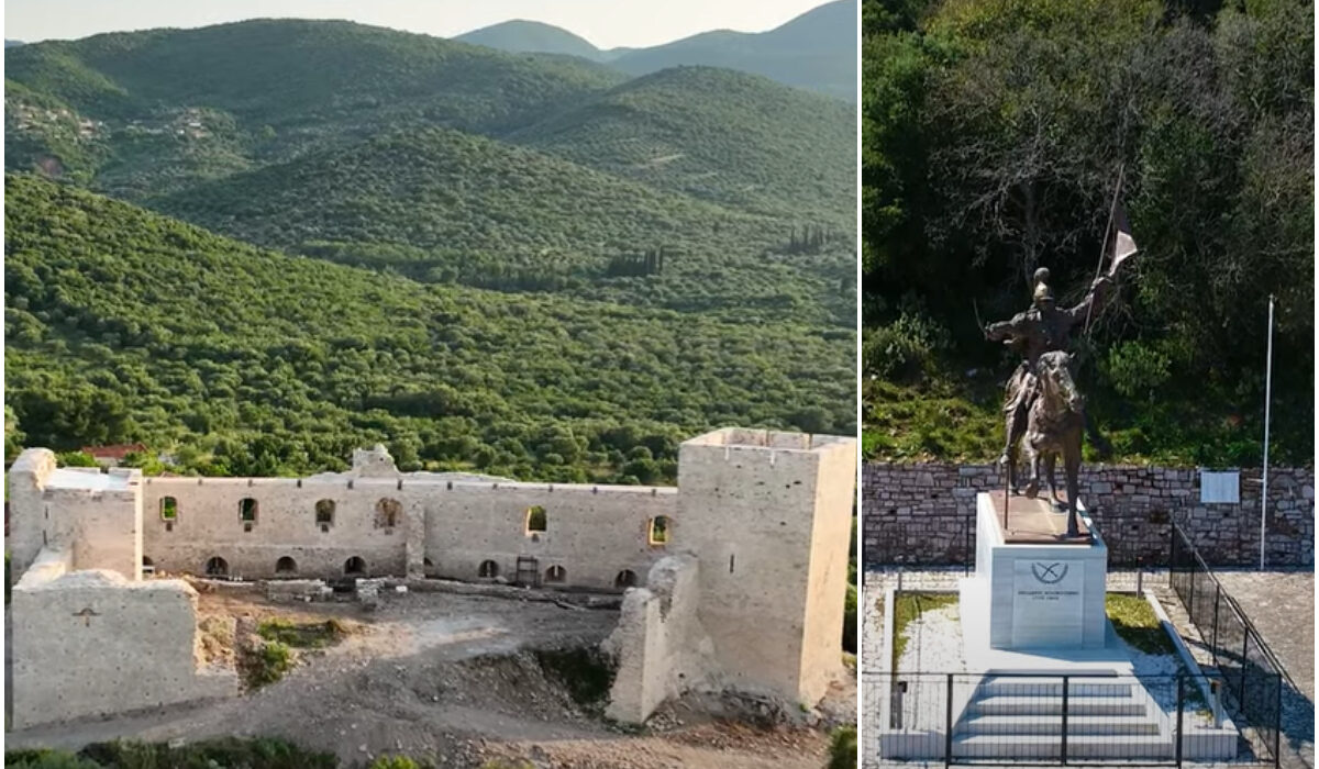 Το άγνωστο κάστρο της Μεσσηνίας όπου πολέμησε ο Θεόδωρος Κολοκοτρώνης (Βίντεο drone)