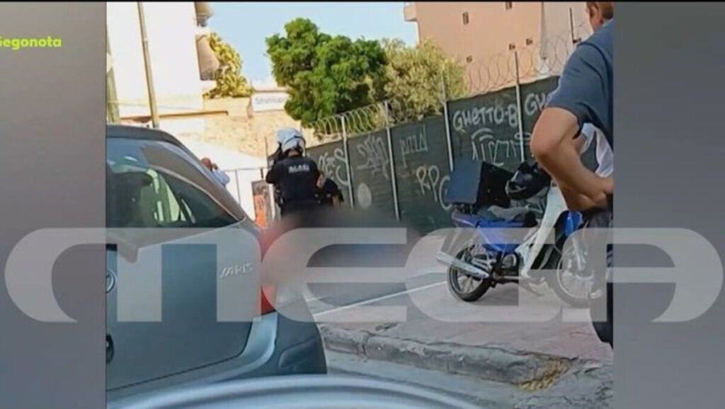 Κολωνός – Βίντεο ντοκουμέντο: Η ακινητοποίηση του τραυματισμένου ληστή