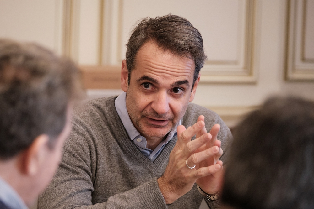 Στον Έβρο ο Μητσοτάκης με τους επικεφαλής της ΕΕ – Με ελικόπτερο πάνω από τα σύνορα