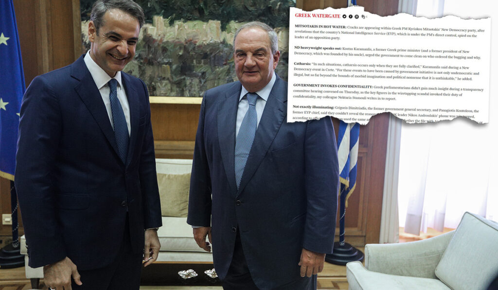 Επιμένει το Politico: Μπελάδες για τον Μητσοτάκη – «Ρωγμές» στη ΝΔ από τον «βαρέων βαρών» Καραμανλή