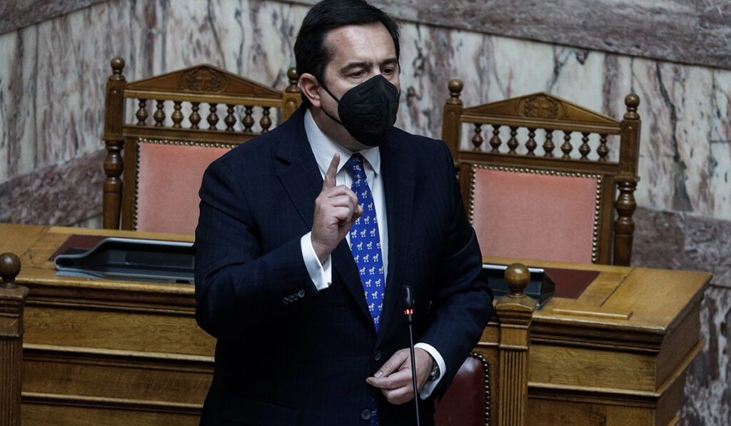 Συνάντηση Μηταράκη με την πρόεδρο του Ευρωπαϊκού Κοινοβουλίου