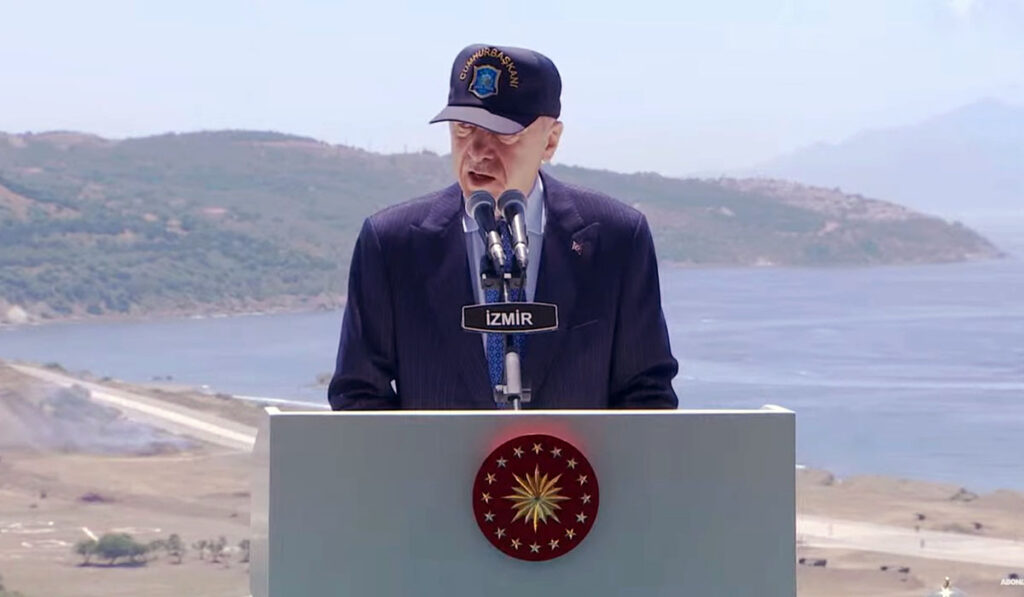 Ερντογάν: Δεν έχουμε βλέψεις  για τα εδάφη και τα κυριαρχικά δικαιώματα κανενός