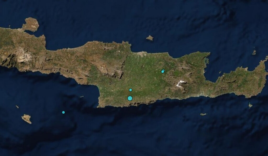 Σεισμός τώρα στην Κρήτη
