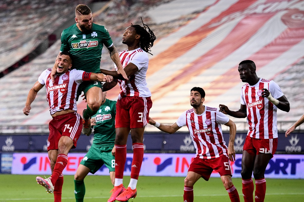 Ολυμπιακός – Παναθηναϊκός 2-0 στο ημίχρονο