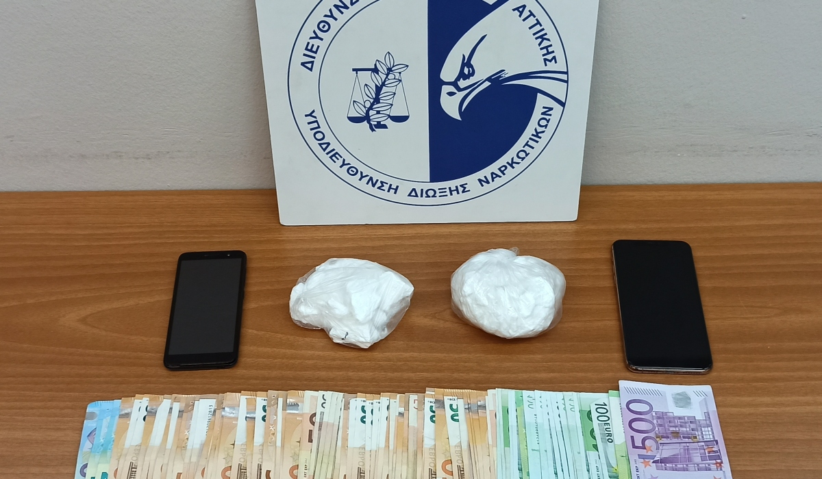 Χειροπέδες σε 29χρονο για διακίνηση κοκαΐνης σε Κολωνάκι και Βόρεια Προάστια