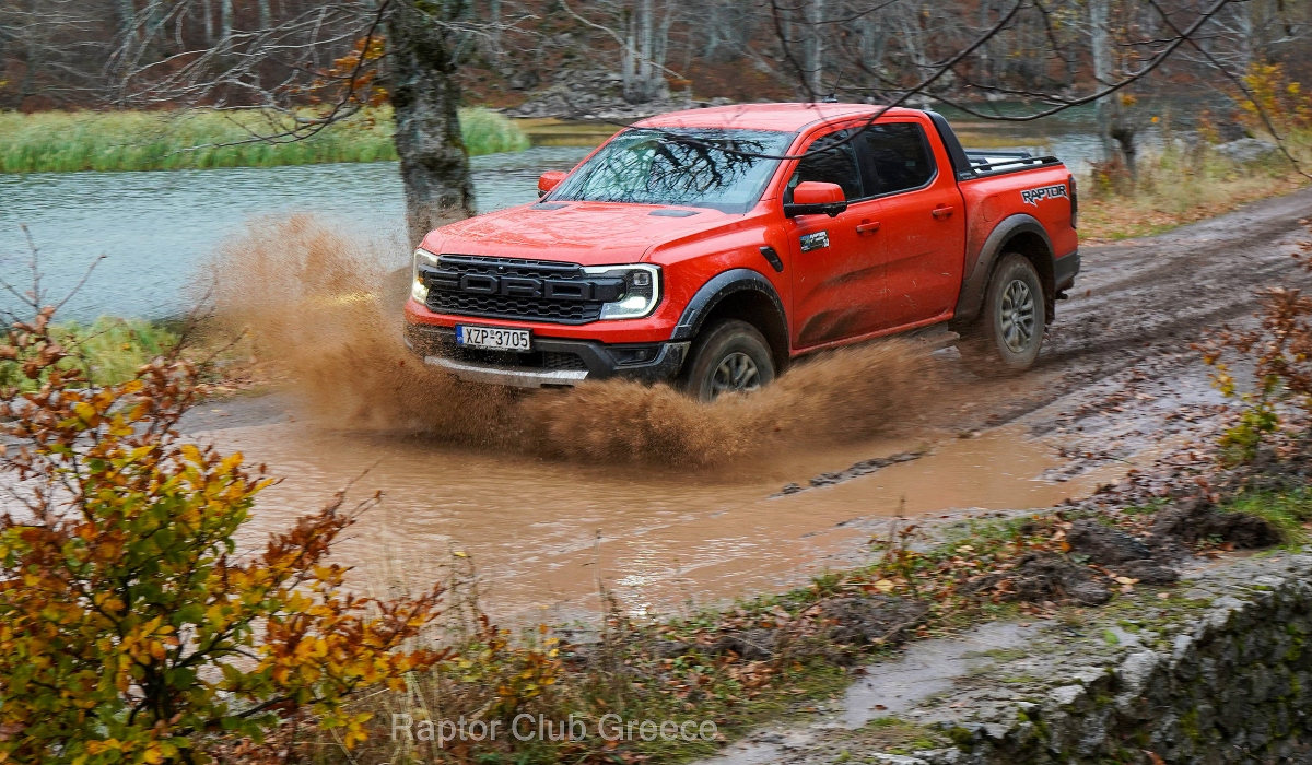 50 Ford Ranger Raptor «αναστάτωσαν» την περιοχή της Καστοριάς στα πλαίσια του 4ου Raptor Trophy
