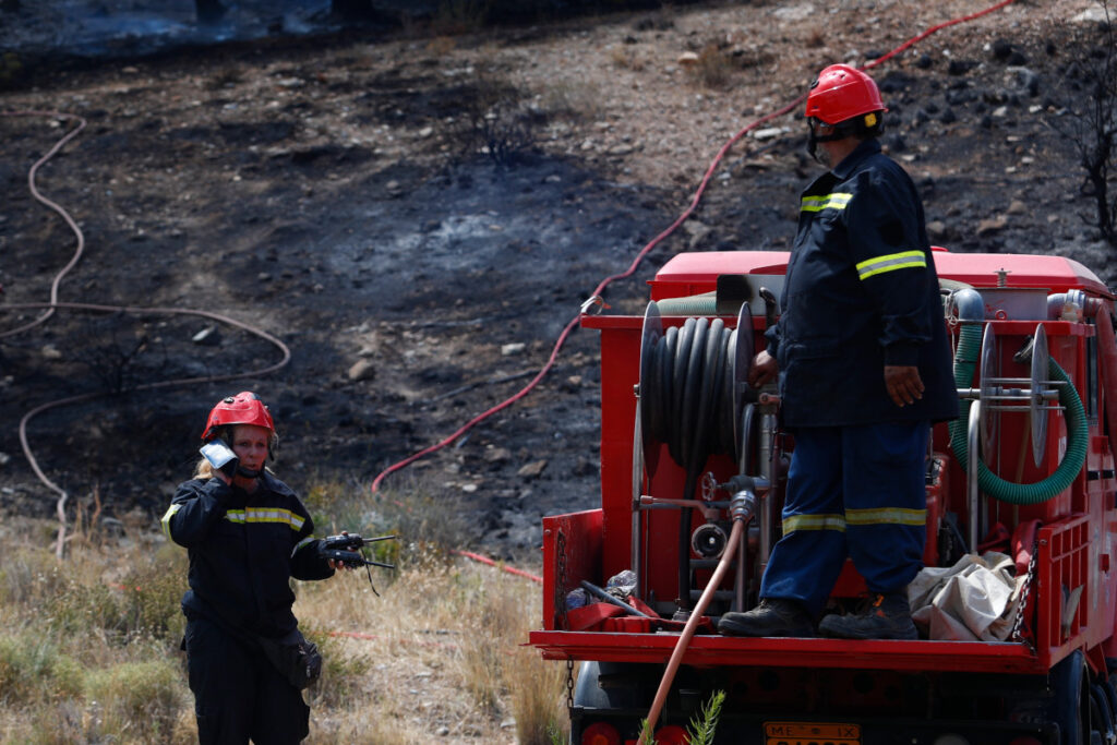 Φωτιά στα Άνω Πορόια Σερρών – Συναγερμός στην Πυροσβεστική