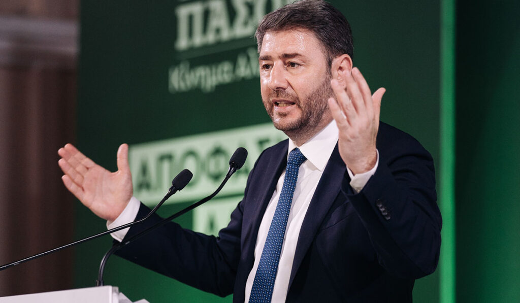 Ανδρουλάκης: Με ένα ισχυρό ΠΑΣΟΚ σπάμε τον μηχανισμό του φόβου για τα χειρότερα