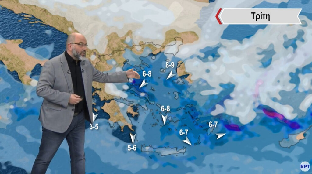 Σάκης Αρναούτογλου: Σοβαρή επιδείνωση από Τρίτη με πτώση 14 βαθμών – Χιόνια και καταιγίδες