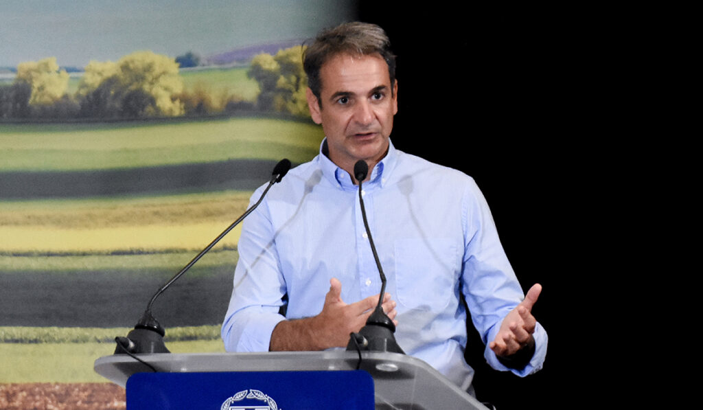 Κυριάκος Μητσοτάκης: Καταιγίδα