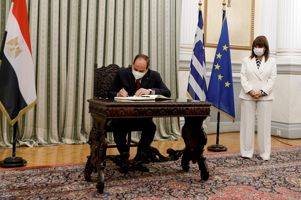 ΠτΔ – Σίσι: Ελληνοαιγυπτιακή συνεργασία για ασφάλεια και σταθερότητα στην Ανατ. Μεσόγειο