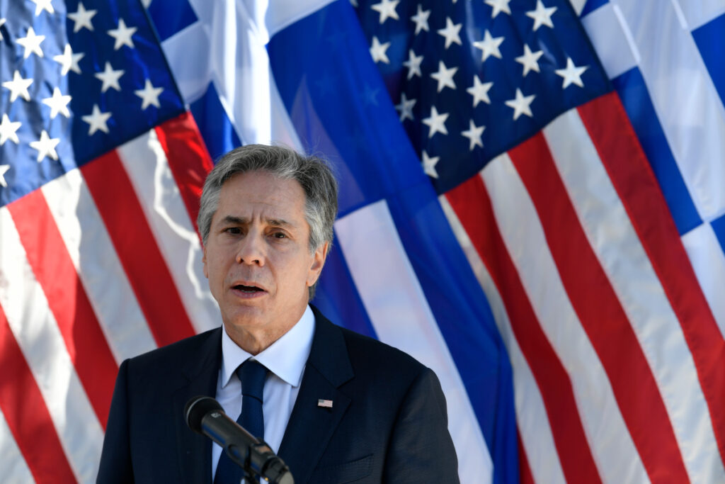 «Βρείτε τα» το μήνυμα Μπλίνκεν σε Αθήνα και Άγκυρα