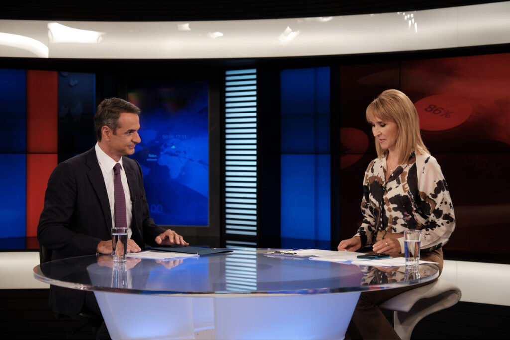 Live streaming η συνέντευξη του Κυριάκου Μητσοτάκη στο Star