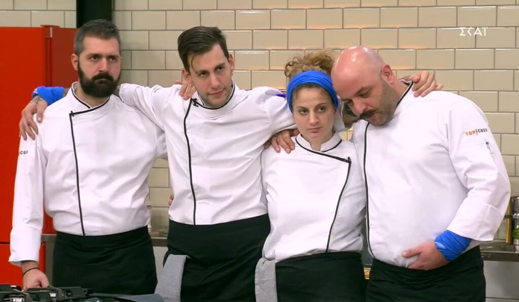 Top Chef: Νικήτρια της δοκιμασίας η μπλε ομάδα