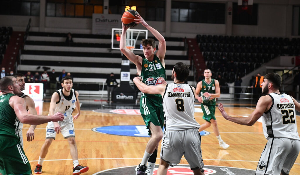 Απόλλων Πάτρας – Παναθηναϊκός 48-90: Εύκολο απόγευμα για τους «πράσινους»