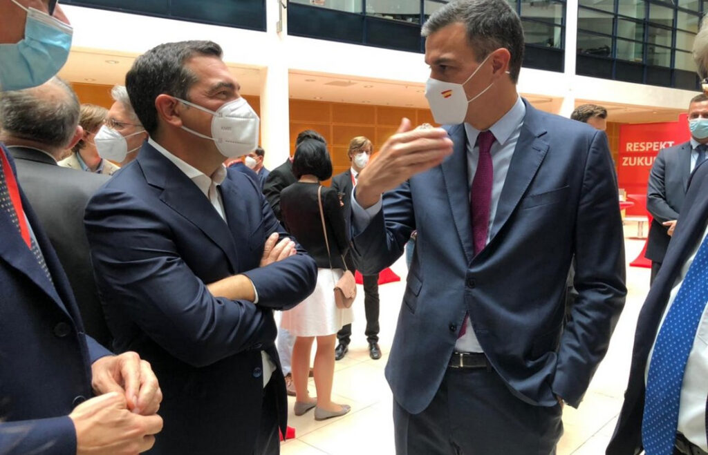 Σε πηγαδάκι με Σάντσεθ και Λέτα ο Τσίπρας