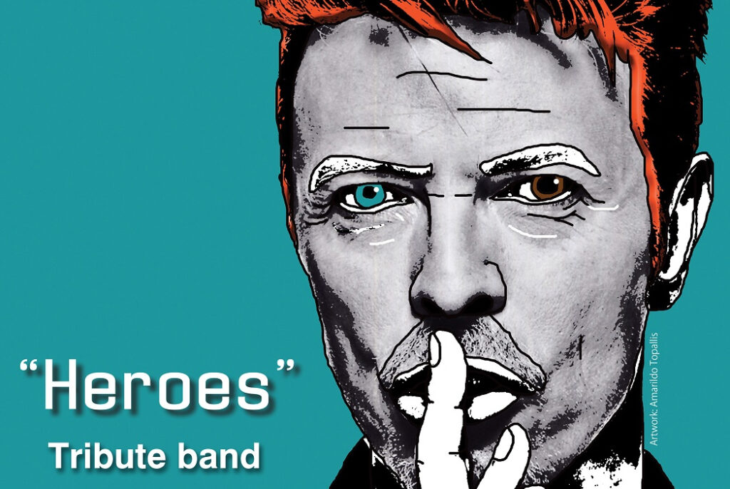 ΚΠΙΣΝ: Aφιέρωμα στον David Bowie από την Heroes tribute band