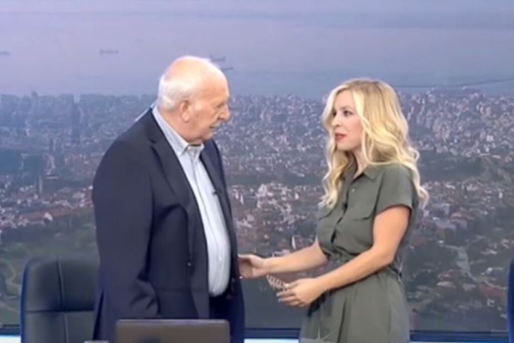 Μαρία Αναστασοπούλου: Η γκάφα με τον ΣΚΑΪ και η αντίδραση του Παπαδάκη – «Δεν ντρέπεσαι λιγάκι;»
