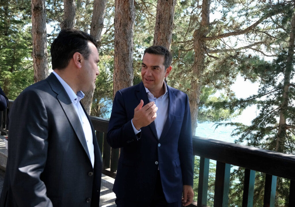 Βόρεια Μακεδονία: Όσα τόνισε ο Αλέξης Τσίπρας στον Ζόραν Ζάεφ