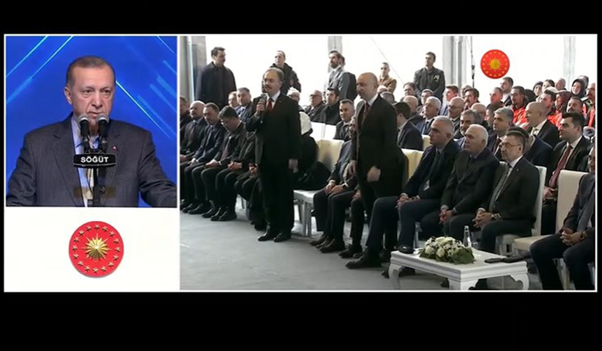 «Κατσάδα» Ερντογάν σε νομάρχη μπροστά στις τηλεοπτικές κάμερες για υπό κατασκευή δρόμο