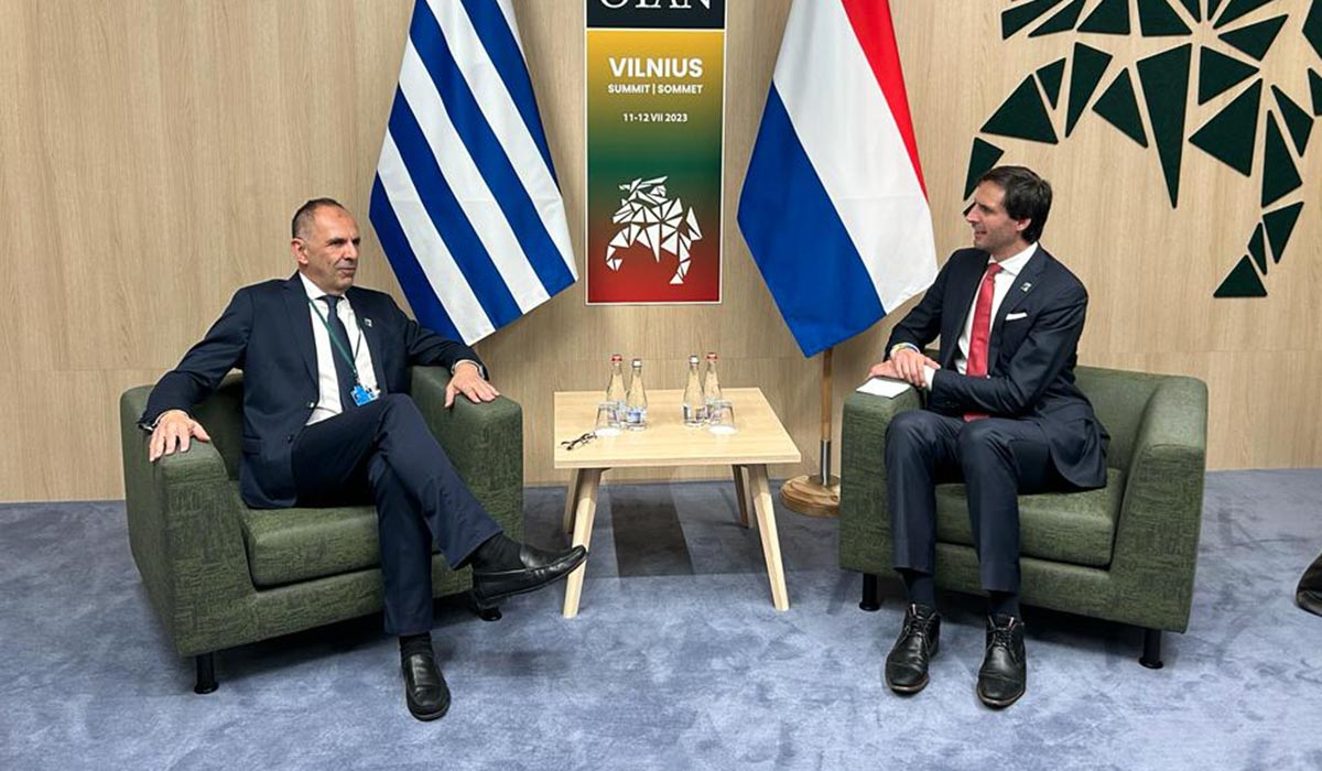 Τα 3 ζητήματα που τέθηκαν στο τραπέζι των συναντήσεων Γεραπετρίτη με ομολόγους στο Βίλνιους