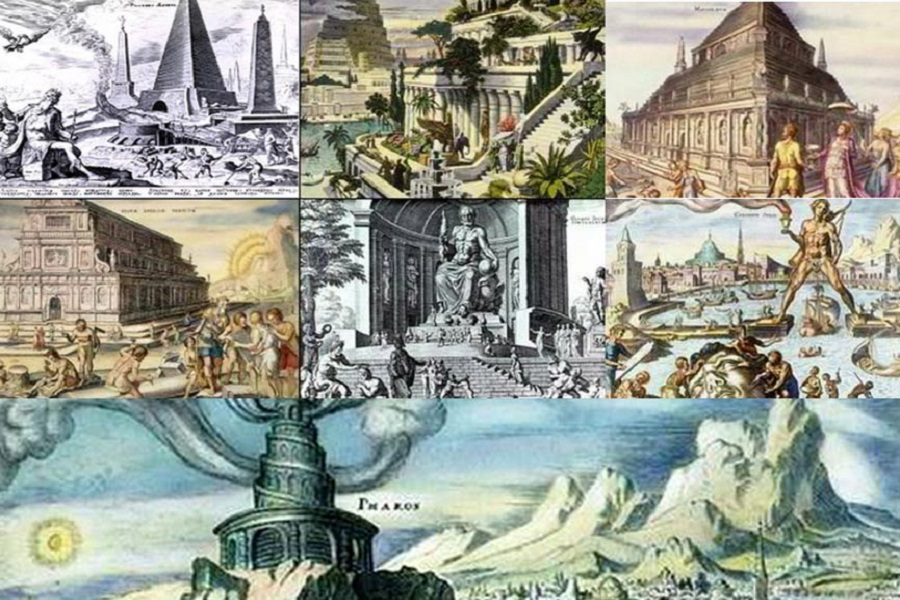 Επτά θαύματα του αρχαίου κόσμου ζωντανεύουν μέσα από ένα βίντεο