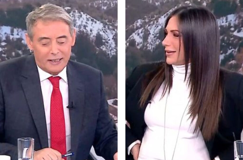 Ιορδάνης Χασαπόπουλος σε Ανθή Βούλγαρη: «Θα παρουσιάσεις κανέναν καλεσμένο ή ήρθες μόνο για να φας; »
