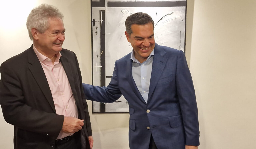 Συνάντηση Τσίπρα – Στεφάνου στον Κύπρο: Αγώνας για τη δικαιοσύνη ο ρόλος των προοδευτικών δυνάμεων