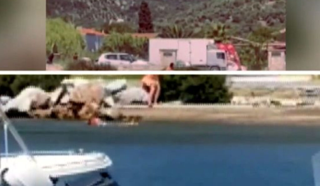 Σκιάθος: Οι τουρμπίνες αεροπλάνου έστειλαν τουρίστρια… για μπάνιο