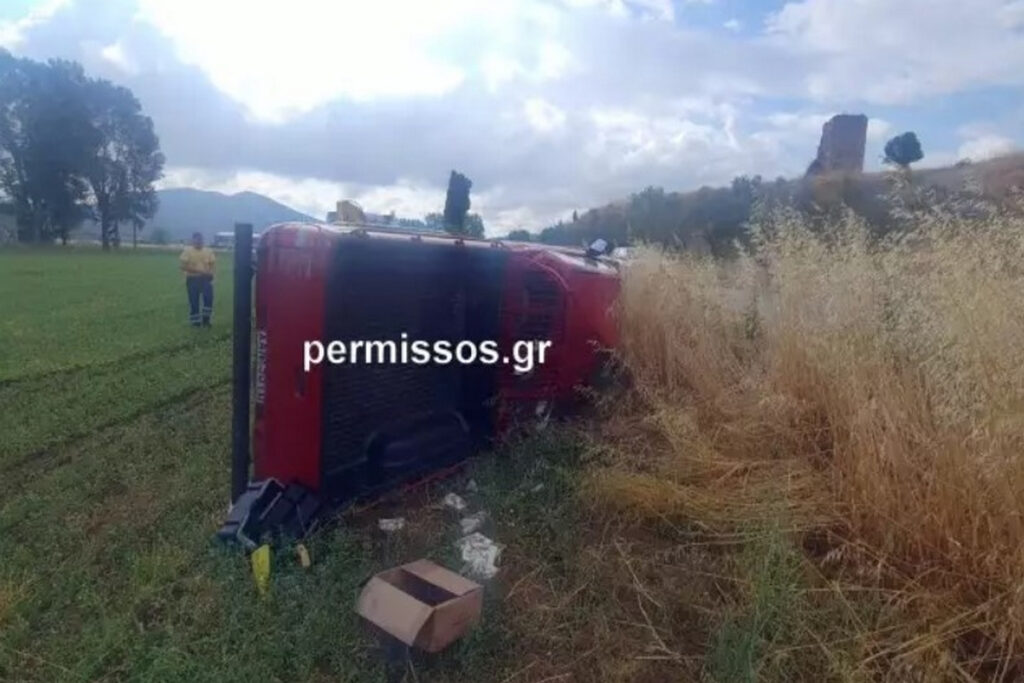 Βοιωτία: Έχασε τον έλεγχο και το αυτοκίνητο κατέληξε μέσα σε χωράφι