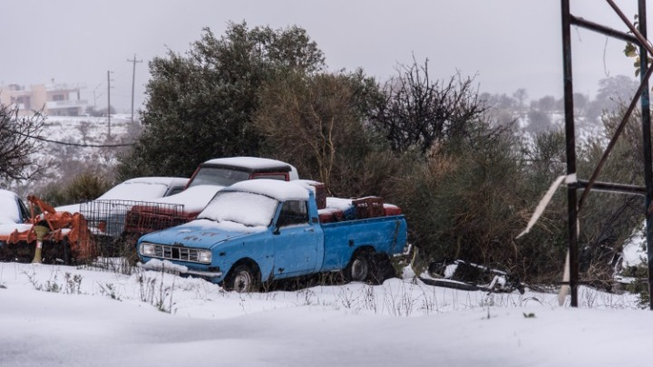 Σε εξέλιξη το κύμα κακοκαιρίας, τι περιμένουμε τις επόμενες ώρες, χιόνι στο Περιστέρι