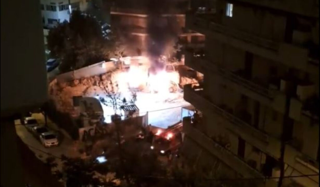 Γαλάτσι: Επίθεση με μολότοφ στο εργοτάξιο του Μετρό