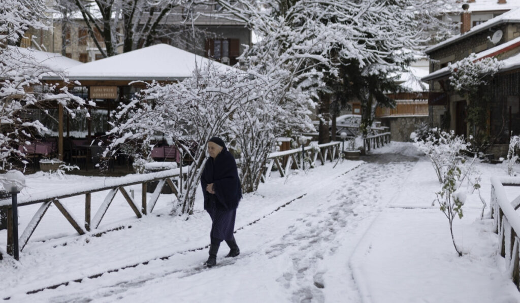 Meteo: Η περιοχή που «πάγωσε» στους -11 βαθμούς Κελσίου
