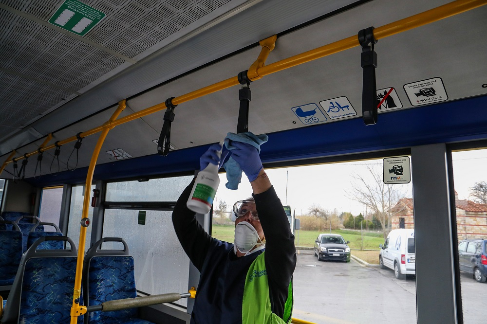 Μέτρα προστασίας στα Μέσα Μαζικής Μεταφοράς – 90% μειώθηκε η επιβατική κίνηση