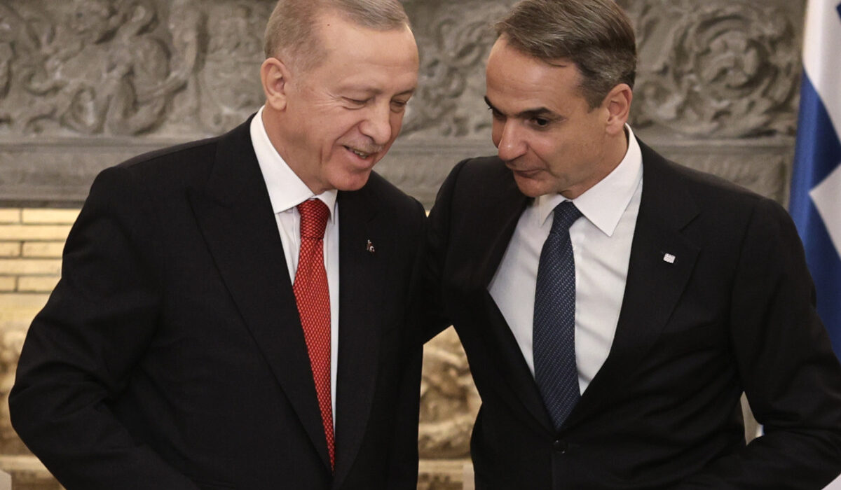 Μαζί και χώρια Μητσοτάκης και Ερντογάν στην Κύπρο