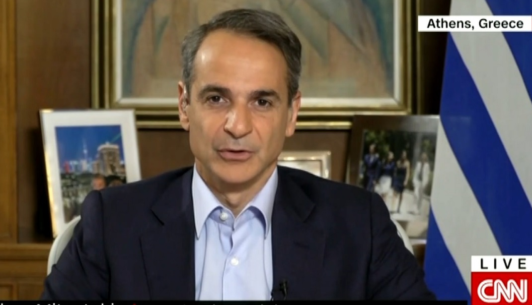 Μητσοτάκης στο CNN: Με αυτοδύναμη ΝΔ, η χώρα θα ανακτήσει την επενδυτική βαθμίδα