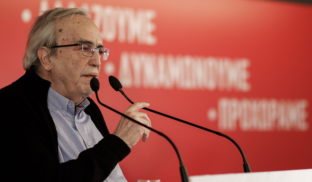 Ο Αριστείδης Μπαλτάς αποχωρεί από τον ΣΥΡΙΖΑ: Η γελοιότητα συναντά την ύβρη